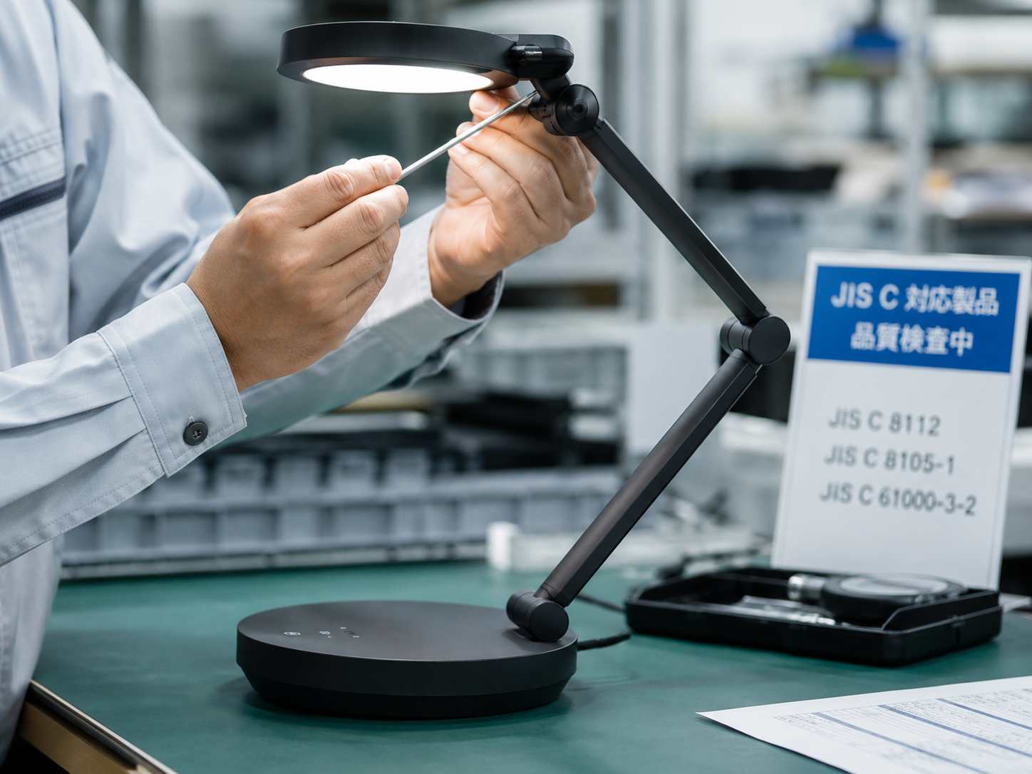 Quality inspection of a compliant product