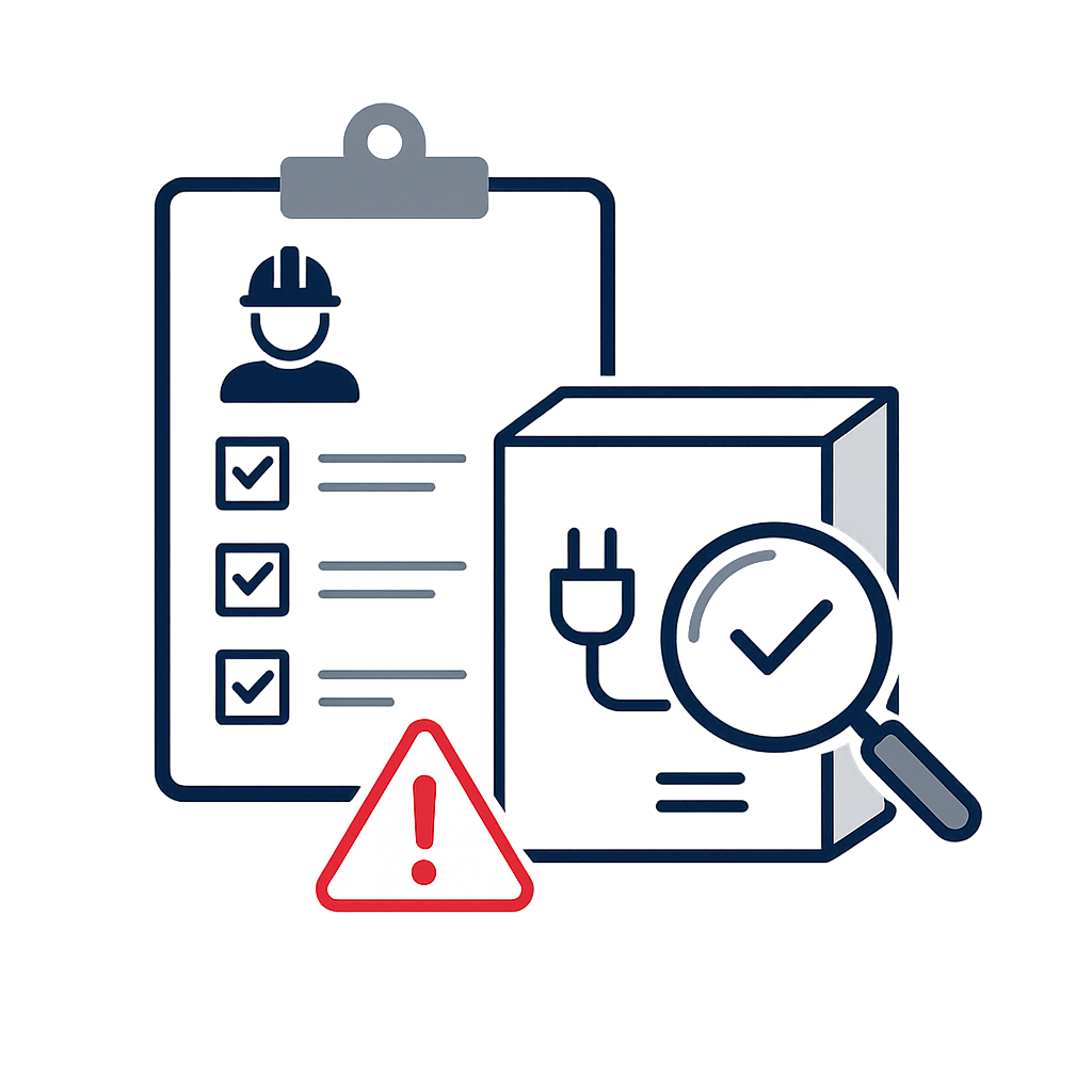 Product inspection and technical non-compliance risk